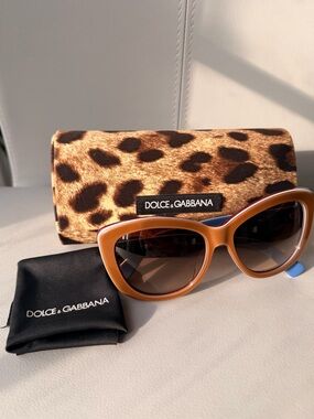 Dolce & Gabbana DG 4206 276713 Multicolor Brown Multilayer Bluette